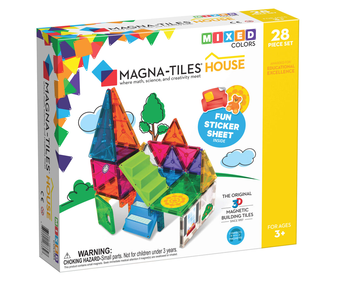 Magna-Tiles House 28 Piece Set 3Y+