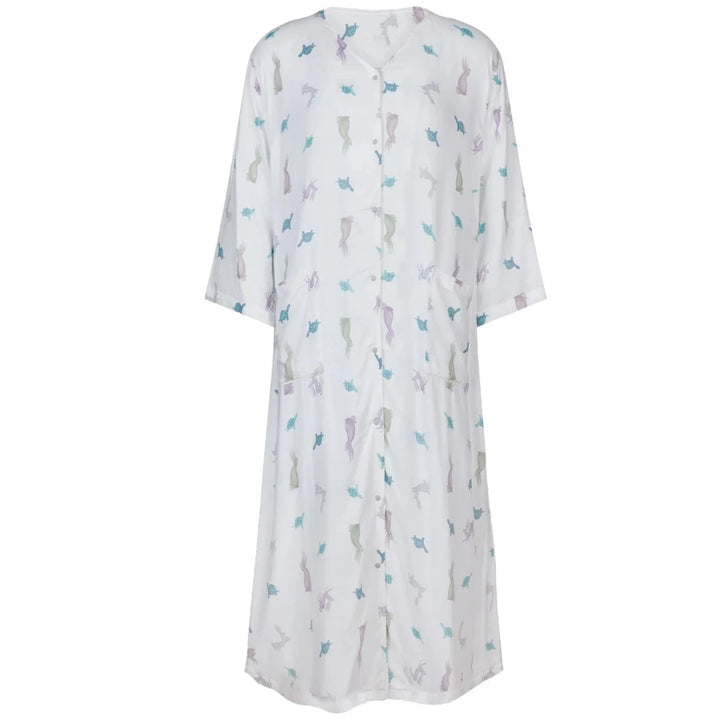 Nest Designs Women's Bamboo Robe - The Tortoise & The Hare