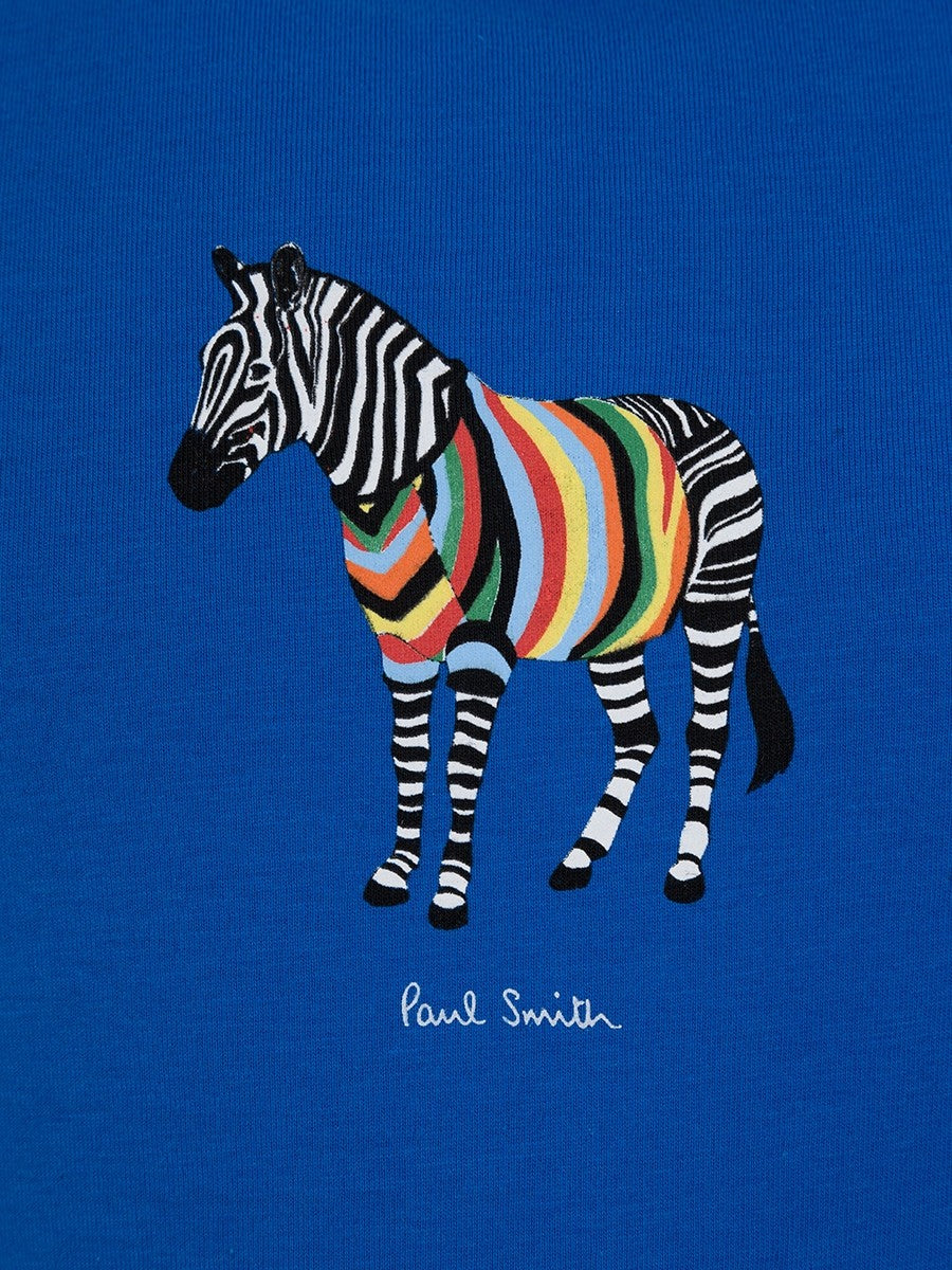 Paul Smith Junior Kids Romano Tee Shirt in Royal Blue
