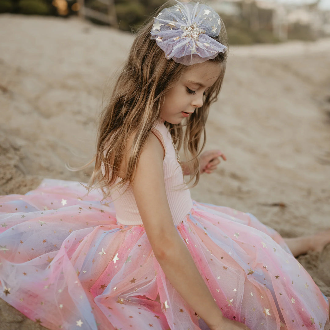Petite Hailey Girl's Bailey Tutu Dress  - Pink