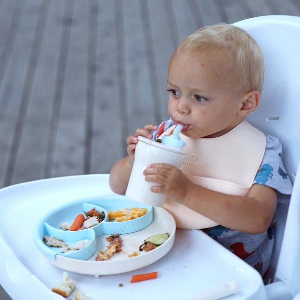 Miniware Roll & Lock Bib - Green (Single)