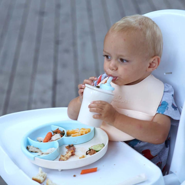 Miniware Roll & Lock Bib - Green (Single)
