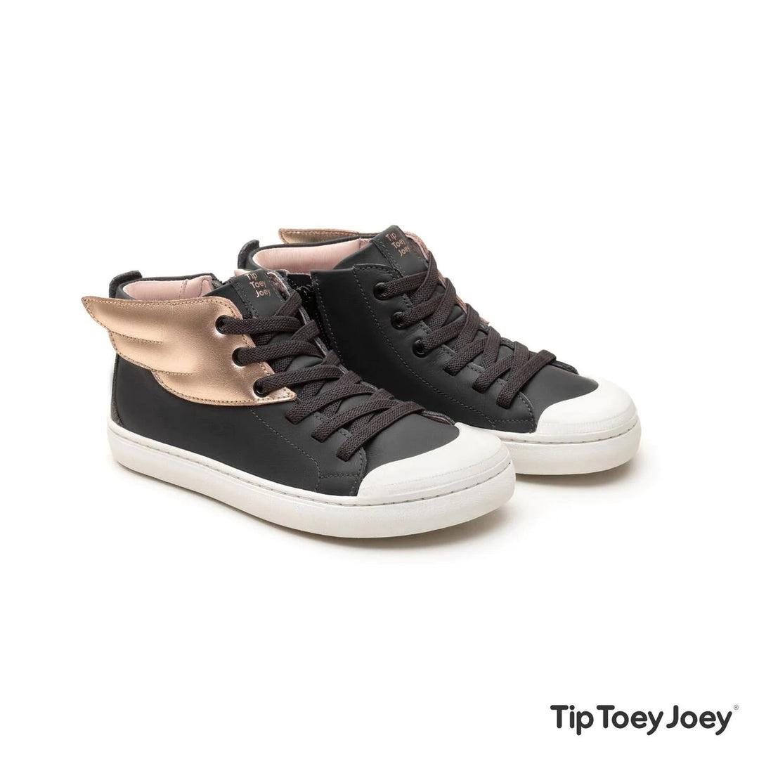 Tip Toey Joey PLATEAU FLY Sneakers in Ash Metalic Salmon