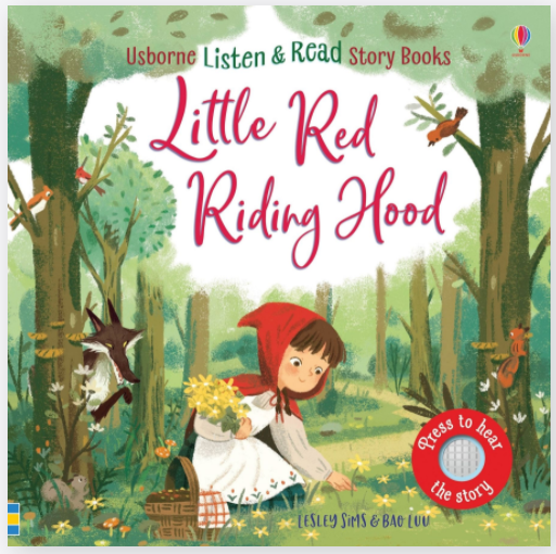 >USBORNE Listen & Read Story Little Red Riding Hood 3Y+