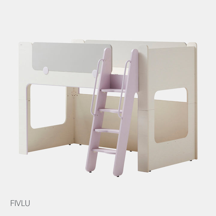 >iloom Cabin Bed with Ladder (Length: 2120mm) multi-color available [Pick-up ONLY]