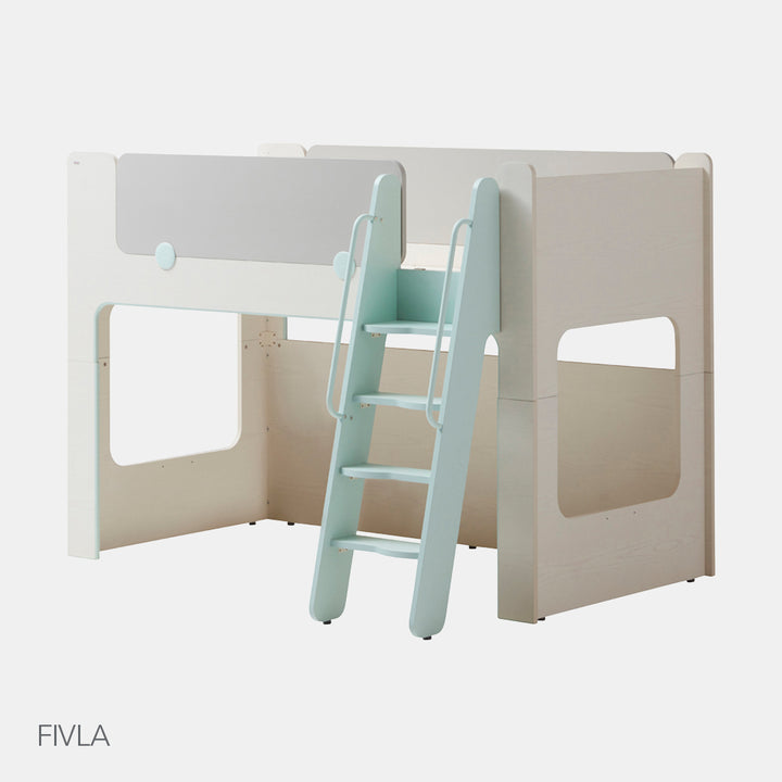 >iloom Cabin Bed with Ladder (Length: 2120mm) multi-color available [Pick-up ONLY]