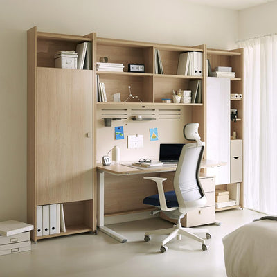 iloom Ithaca-neo Motion Desk - Natural/Beige [PICK-UP ONLY]