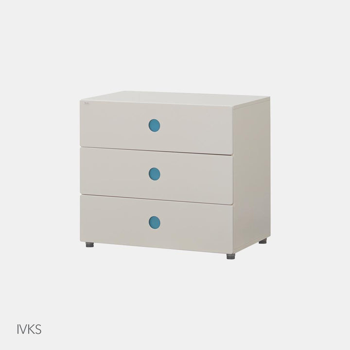 >iloom TINKLE-POP Kids 3-Story W800 Drawer [multi-color]