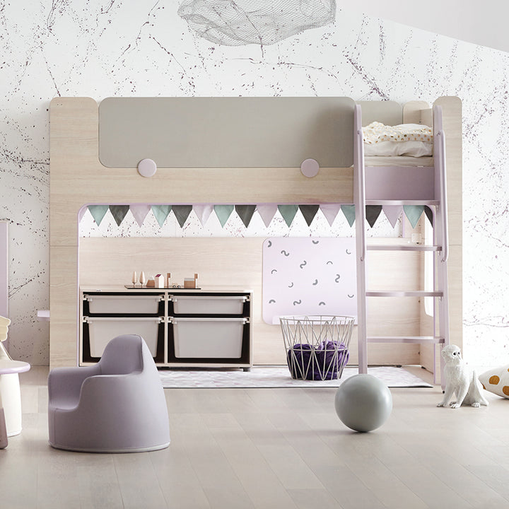 >iloom Cabin Bed with Ladder (Length: 2120mm) multi-color available [Pick-up ONLY]