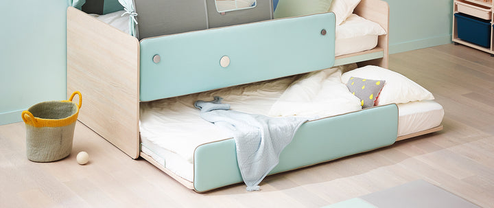 >iloom Cabin Bed with Extra Sliding Storage/Bed (Length: 2063mm) more colors available [Pick-up ONLY]