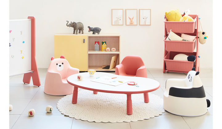 >iloom 1200W Peanut Growing Desk Kids Desk (280-720mm Heights Adjustable) [more-color]