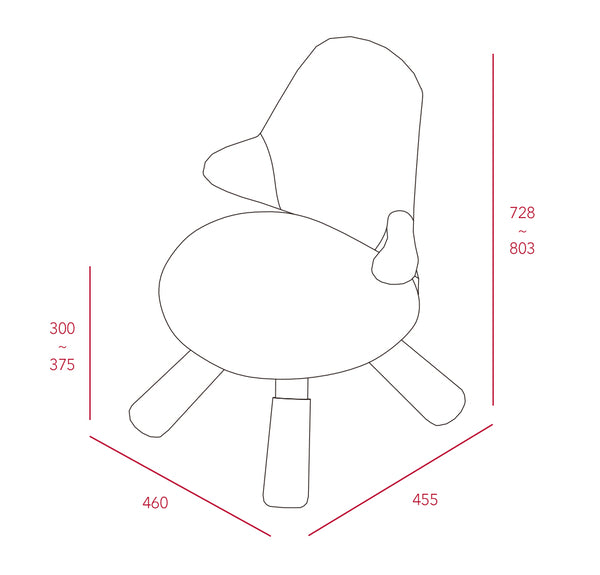>2022NEW>iloom KIDS Wing Chair multi-color available)