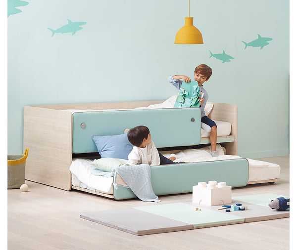 >iloom Cabin Bed with Extra Sliding Storage/Bed (Length: 2063mm) more colors available [Pick-up ONLY]