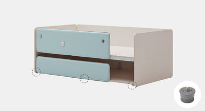 iloom Cabin Bed with Extra Sliding Storage/Bed (Length: 2063mm) more colors available [Pick-up ONLY]