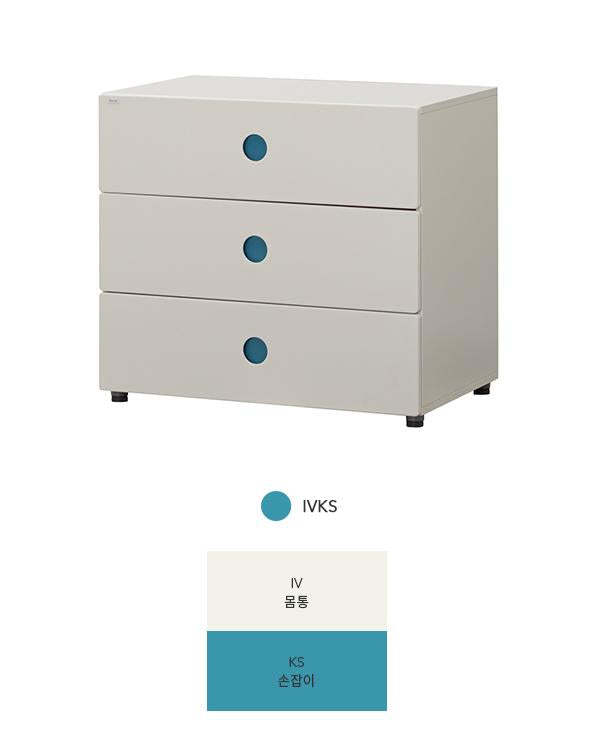 >iloom TINKLE-POP Kids 3-Story W800 Drawer [multi-color]