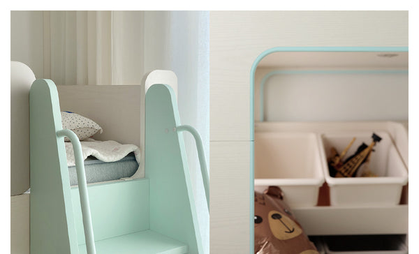 >iloom Cabin Bed with Ladder (Length: 2120mm) multi-color available [Pick-up ONLY]