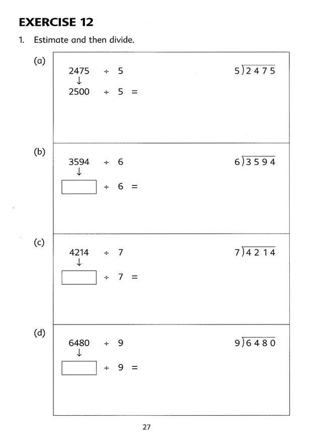 >Singapore Math Primary Math Workbook 4A US Edition