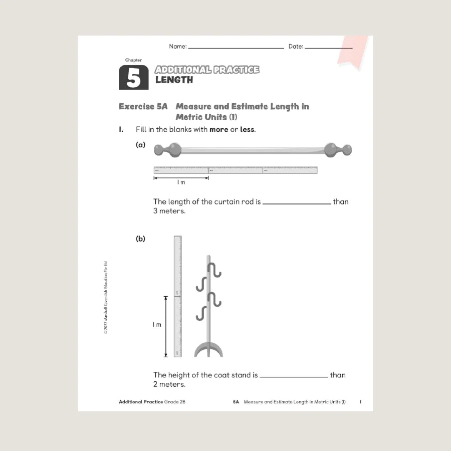 >Singapore Math Primary Mathematics Additional Practice 2B