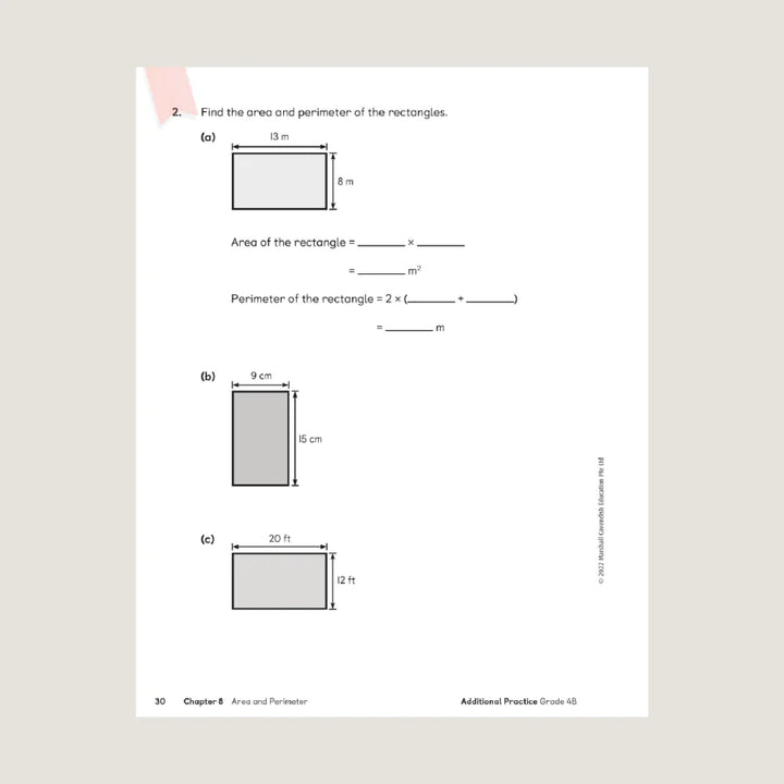>Singapore Math Primary Mathematics Additional Practice 4B