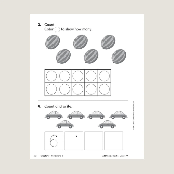 >Singapore Math Primary Mathematics Additional Practice  KA