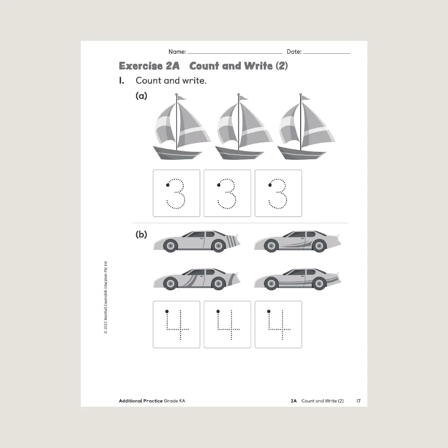 >Singapore Math Primary Mathematics Additional Practice  KA