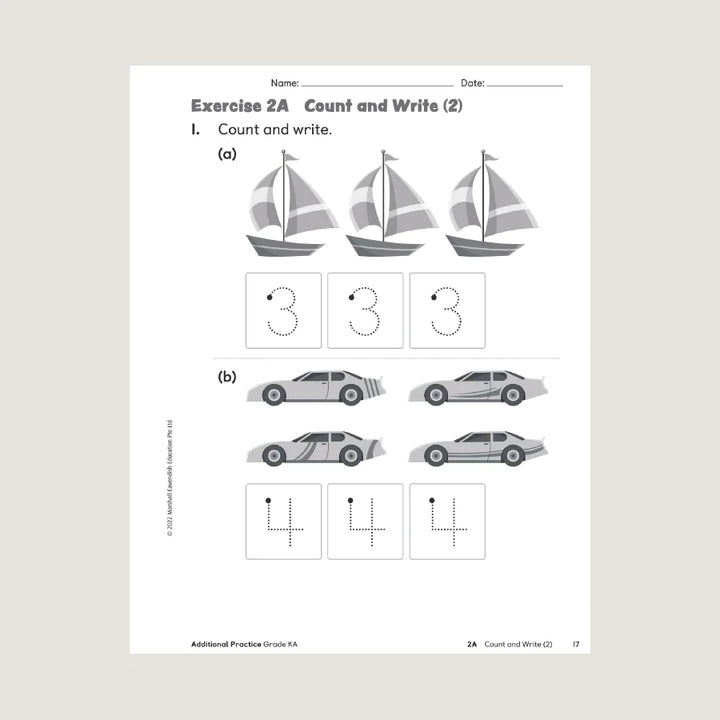 >Singapore Math Primary Mathematics Additional Practice  KA