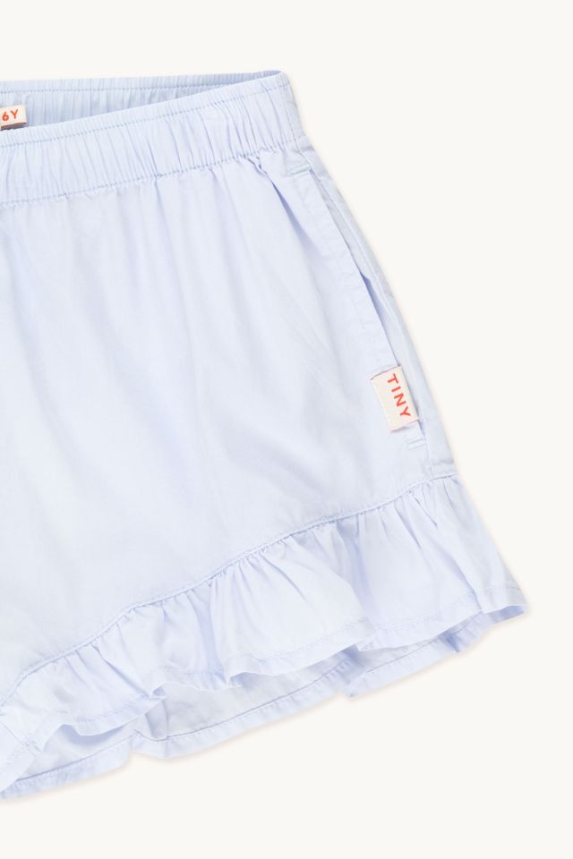 TINYCOTTONS Kids Girl FRILLS SHORT in Pale Blue