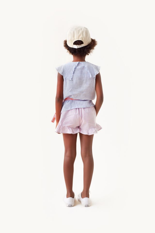 TINYCOTTONS Kids Girl FRILLS SHORT in Pastel Lilac