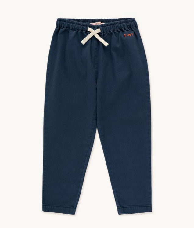 TINYCOTTONS Kids SOLID PANT in Navy 233-107