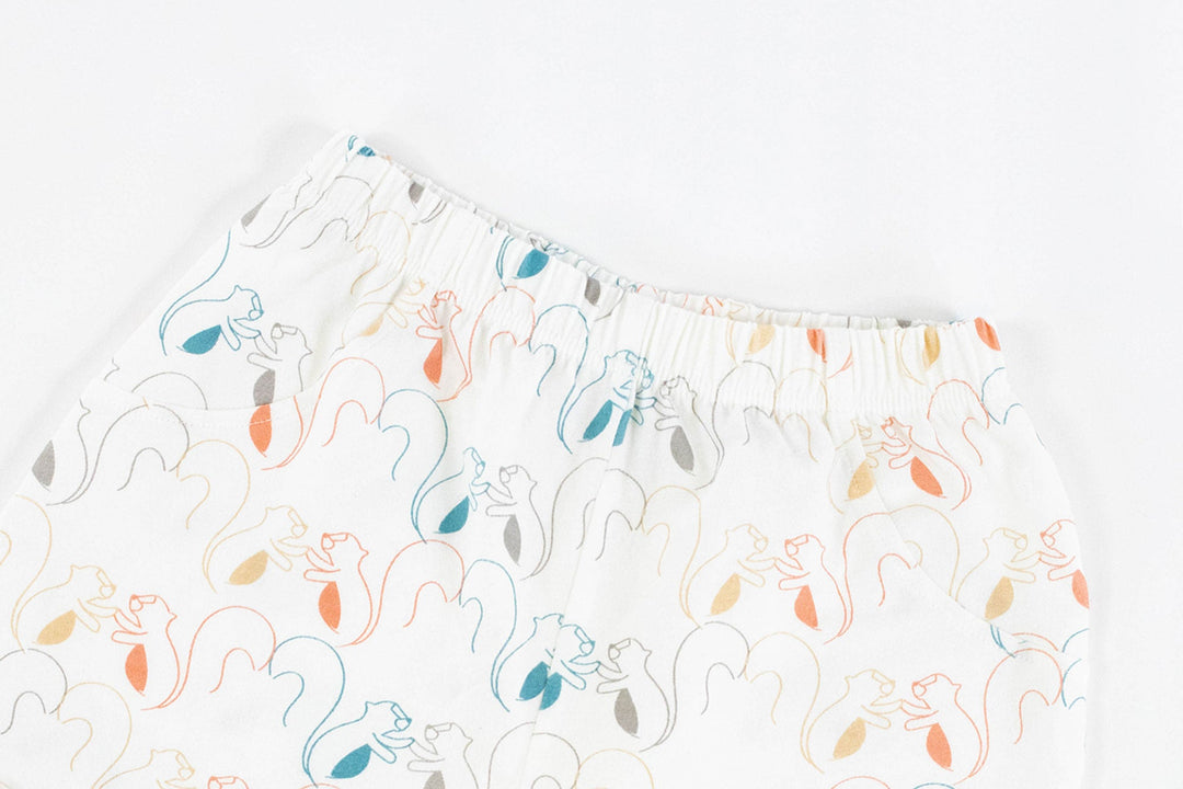 Nest Designs Kids Organic Cotton Jersey Shorts - Spring Fling