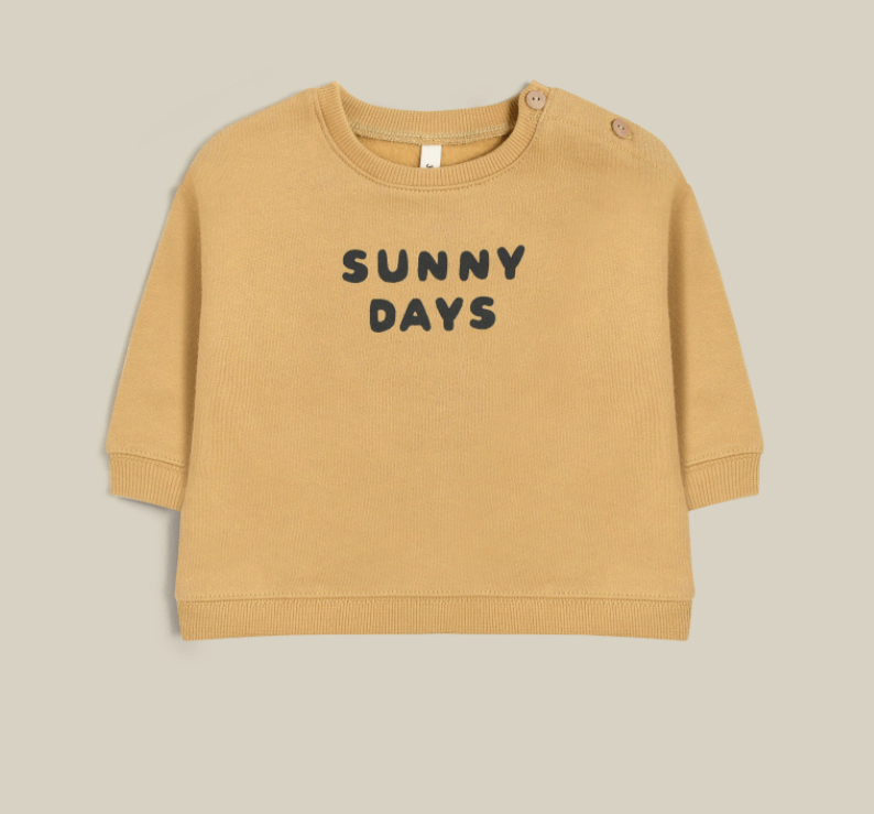 Organic Zoo Sweatshirt in Sunny Day