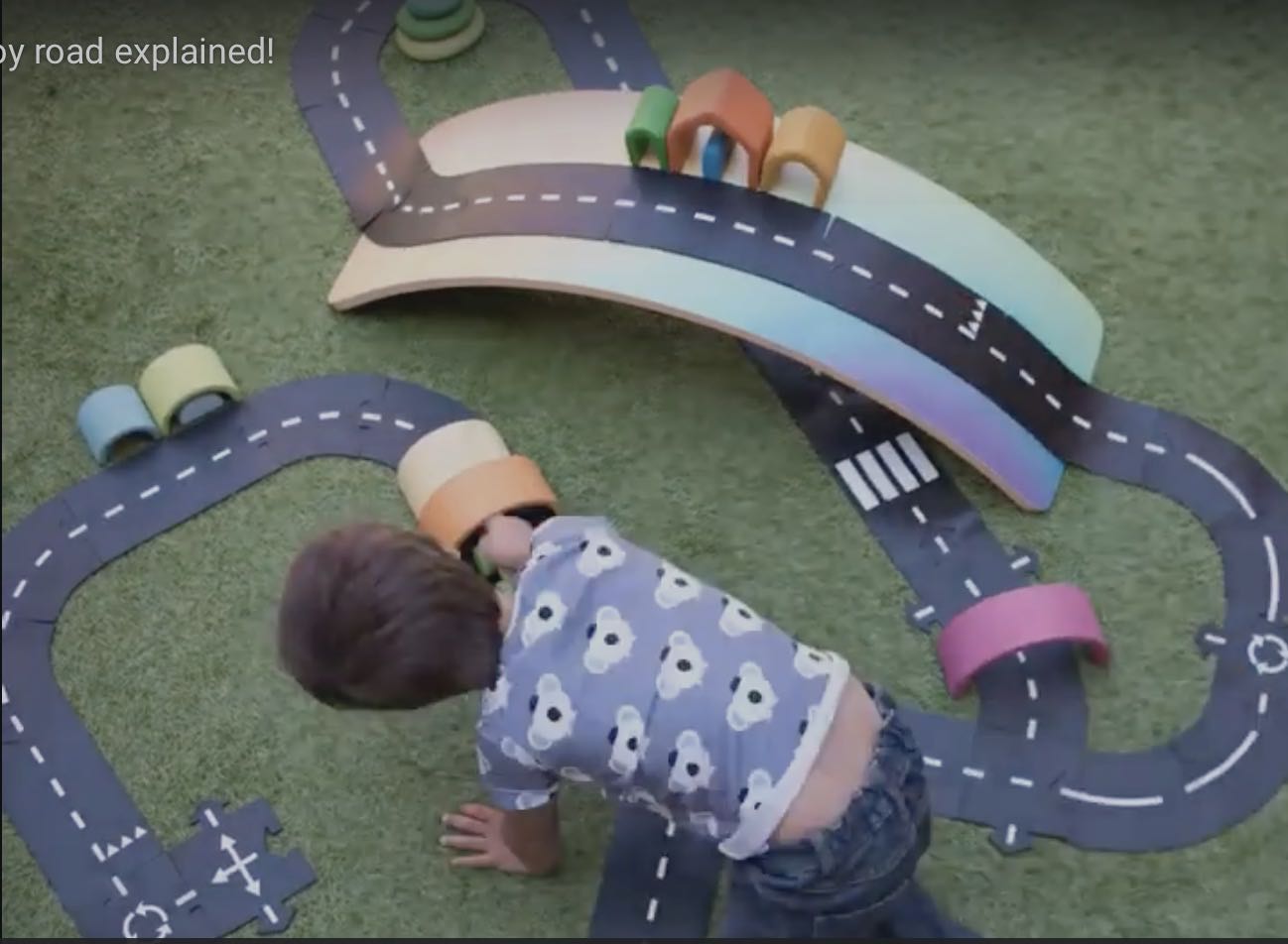 WaytoPlay - King of the Road - Extra Large Flexible Toy Road Set