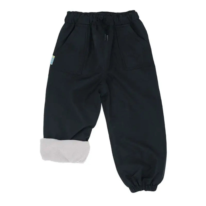 >Jan & Jul Kids Cozy-Dry Rain & Snow Pants - Black