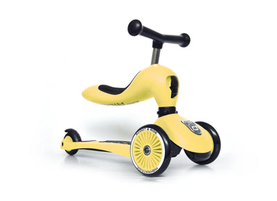 Scoot and Ride Highwaykick 1 Scooter and Ride On Toy Lemon