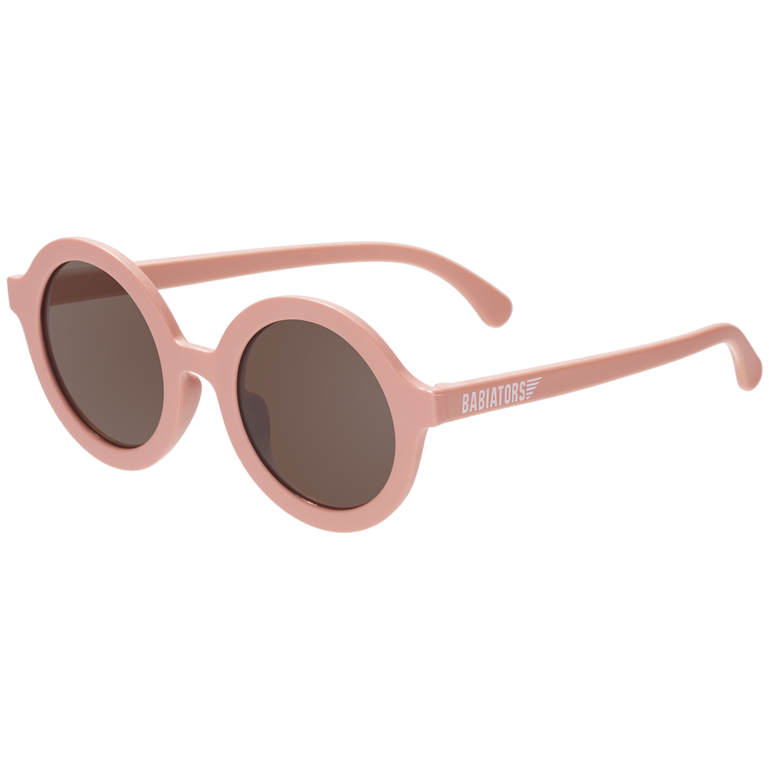Babiators Kids Euro Round Peachy Keen Sunglasses with Amber lens