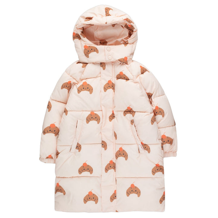 TINYCOTTONS Kids Croissant Winter Jacket - Nude