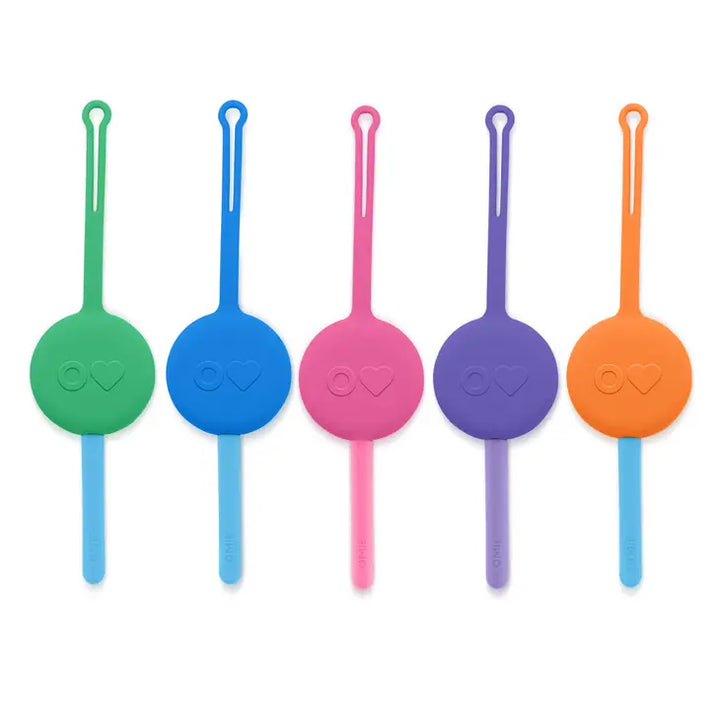 OmieBox Lunch Box Fork, Spoon + Pod Set [5-color]