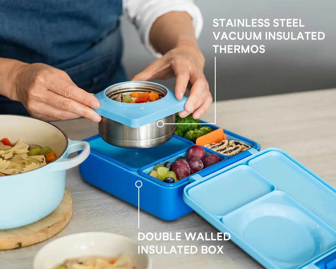 >OmieBox Lunch Box (Blue Sky)
