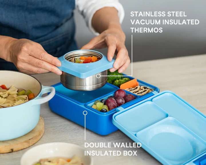 >OmieBox Lunch Box (Blue Sky)
