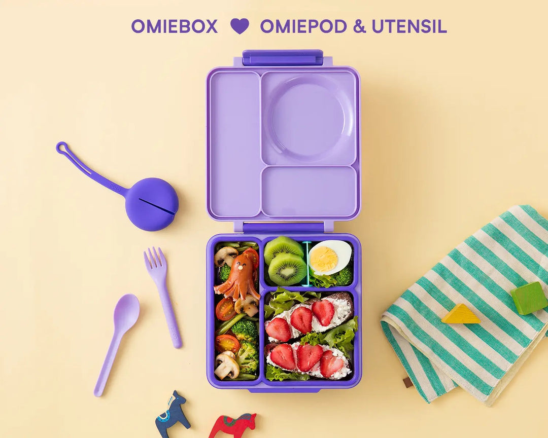 OmieBox Lunch Box (Purple Plum)