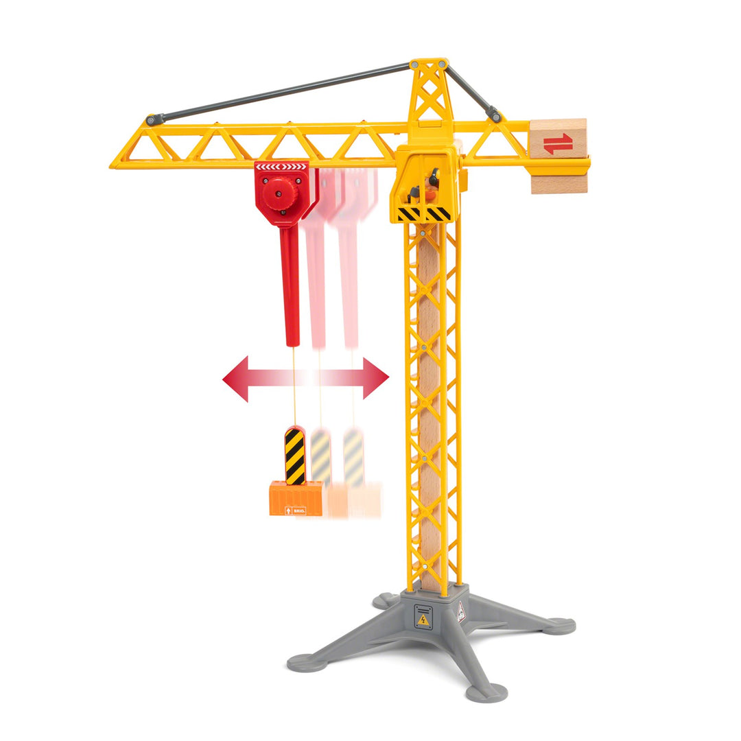 >BRIO Light Up Construction Crane 33835