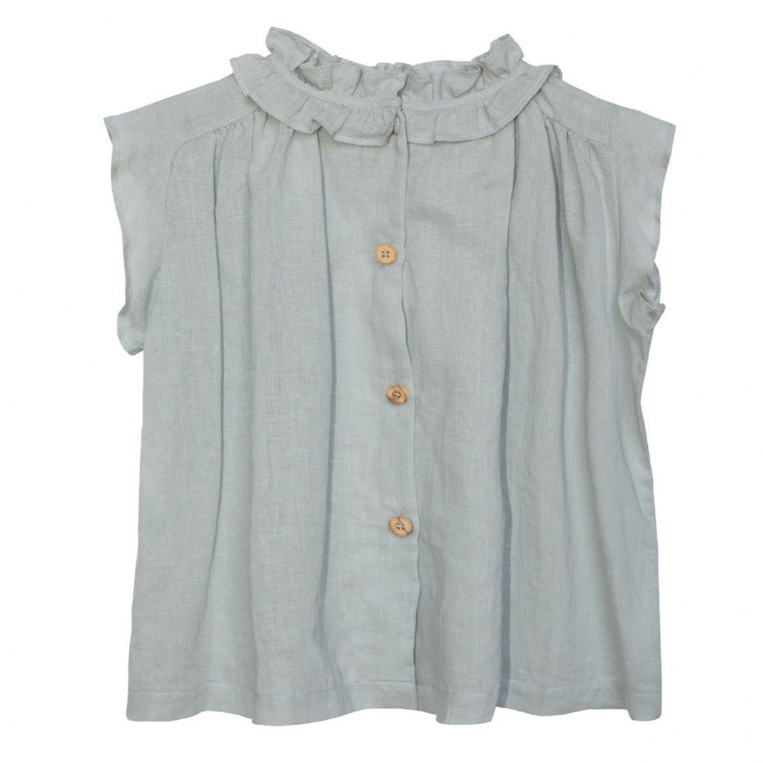 yellowpelota Catalina Blouse in Grey BL30