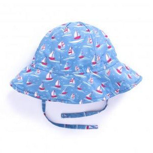 Jojo Maman Bebe Kids/Baby Floppy Sun Hat in Nautical