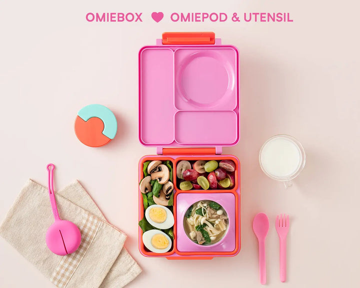 OmieBox Lunch Box (Pink Berry)