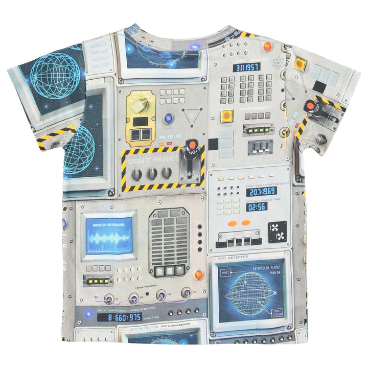 Molo Kids Boy's Raymont T-shirts Space Navigation