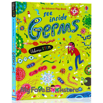 >USBORNE Flap Book: See Inside Germs 7Y+