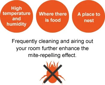 Kincho Danikonazu Dust Mite Repellent for Closet 2pcs