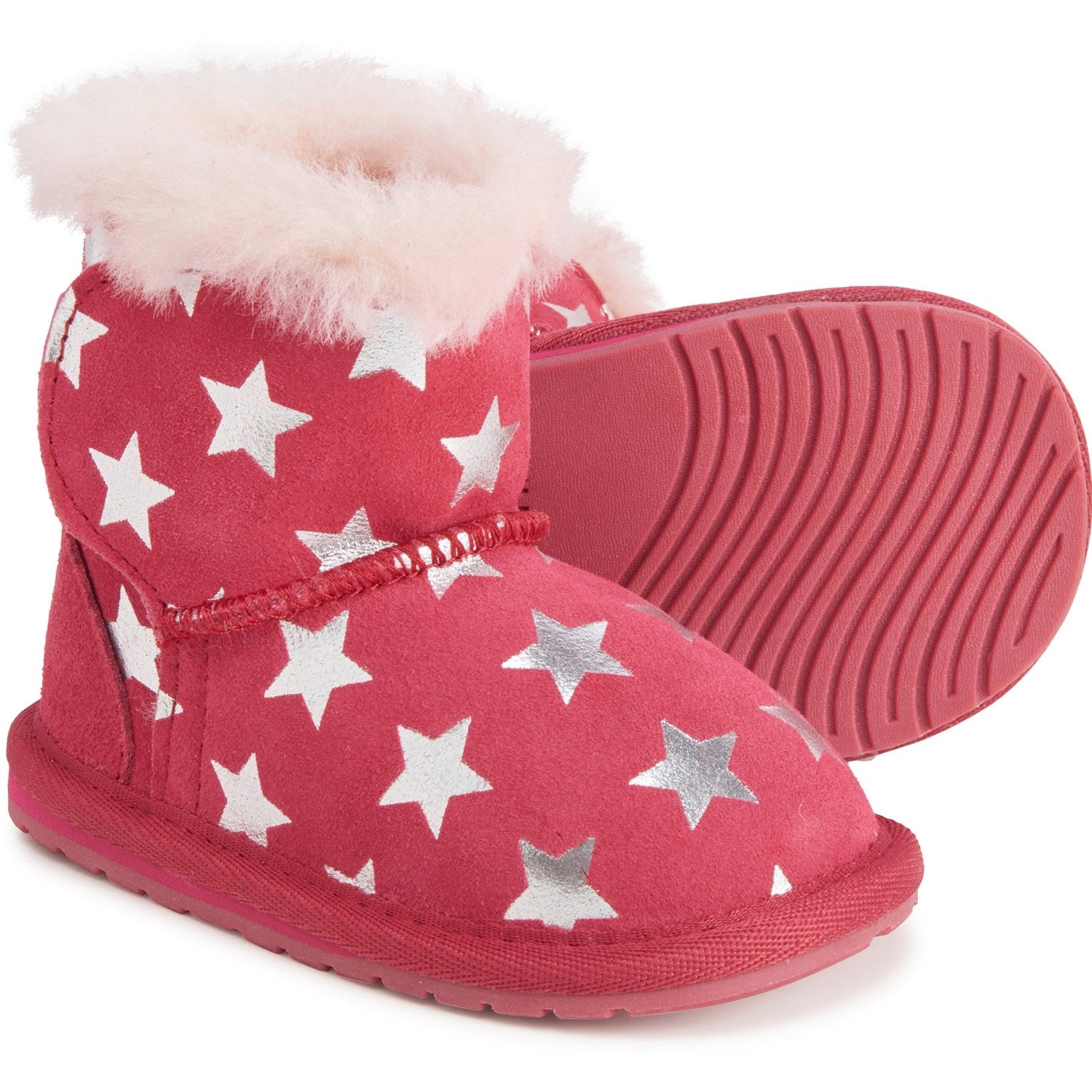 EMU AUSTRALIA Deluxe Wool Baby Walker Winter Boots in Starry Night
