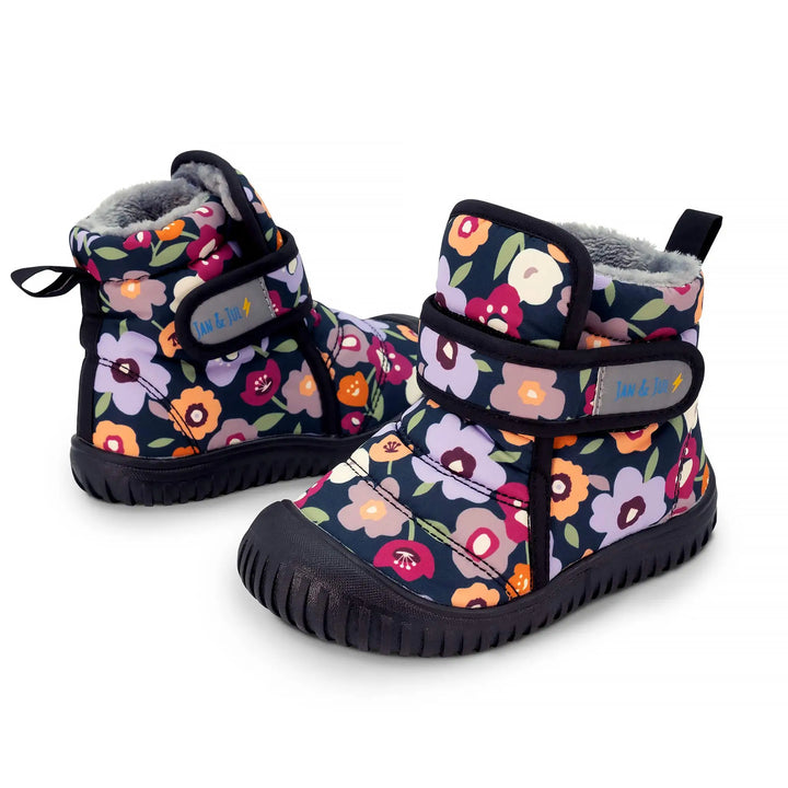 >Jan & Jul Kids Toasty-Dry Boots/Booties - Winter Flowers