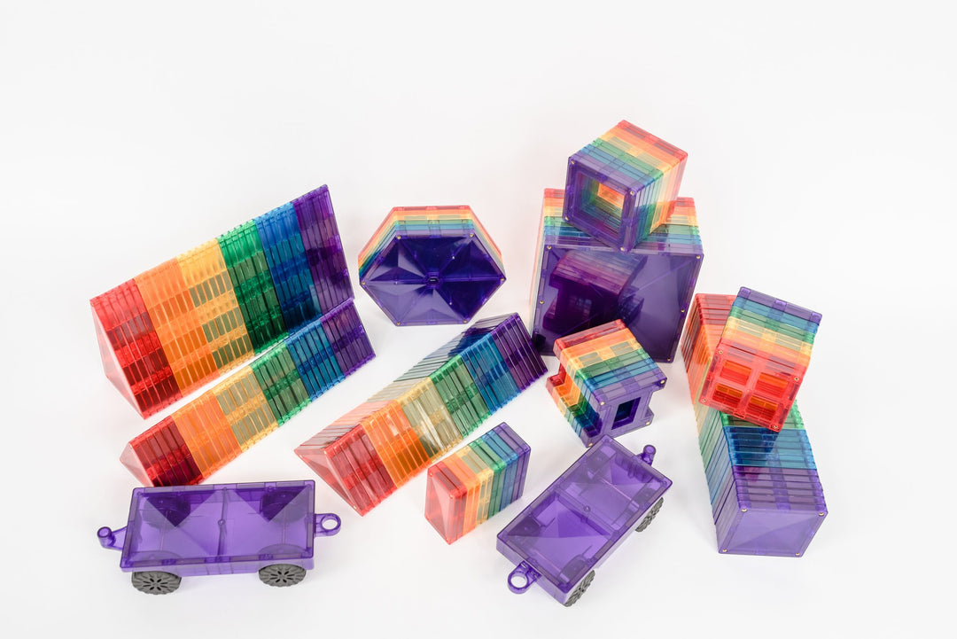 CONNETIX Rainbow Tiles - 212 Piece Mega Pack